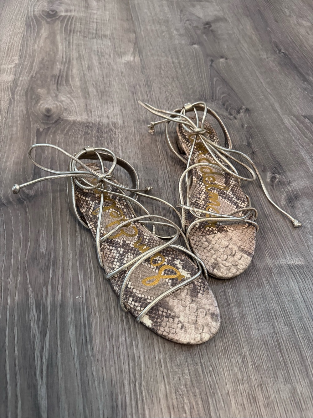 Sam Edelman Lace Up Gladiator Sandal